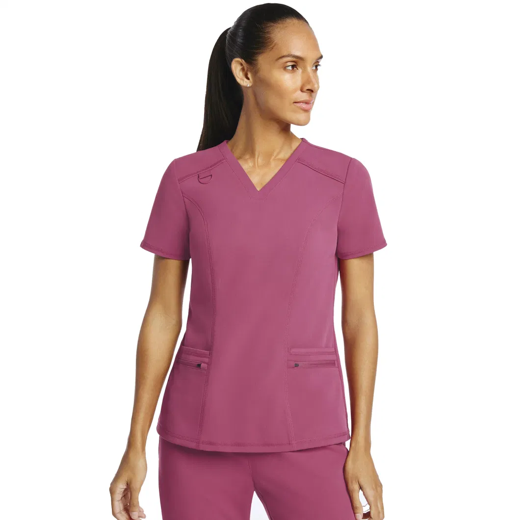 2023 Short Sleeve Doctor Uniforms Athletic Medical Nursing Scrubs Uniform