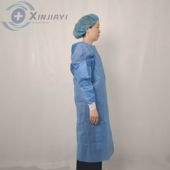 의사 치과/환자/수술/보호/검사/방문객/SMS/PE/PP/멸균 강화 일회용 부직포/격리 의료/병원/외과의사/수술복